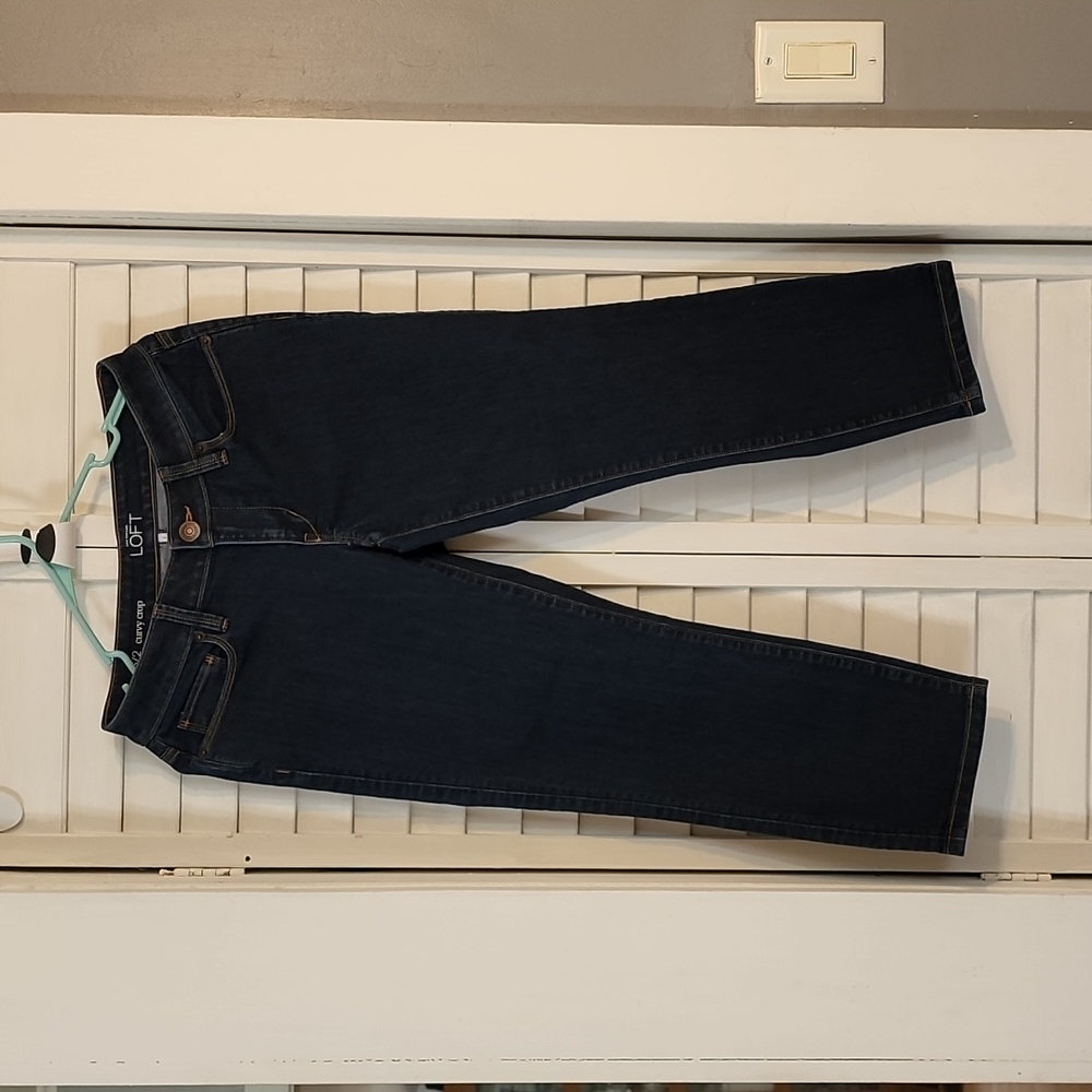 Ann Taylor LOFT 26/2 curvy crop - Picture 2 of 5